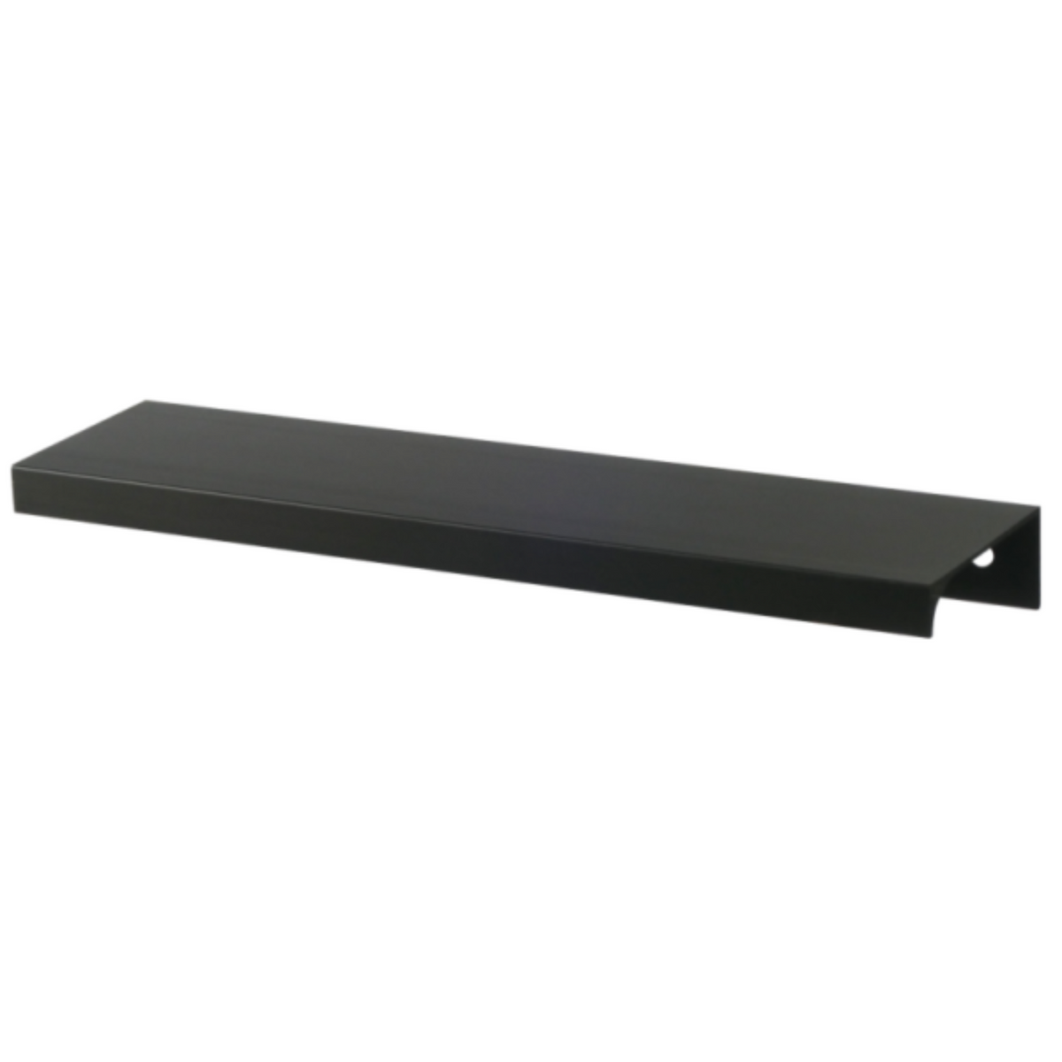 Maniglia per Mobili in Alluminio Nero Opaco - 192mm (Lunghezze totali 212mm)