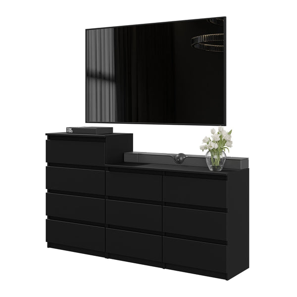 Cassettiera Comfivo G101 , Con cassetti e ante, 85x160x42cm