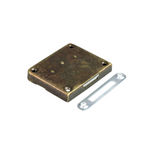 Serratura per mobili 40x60mm - Oro antico