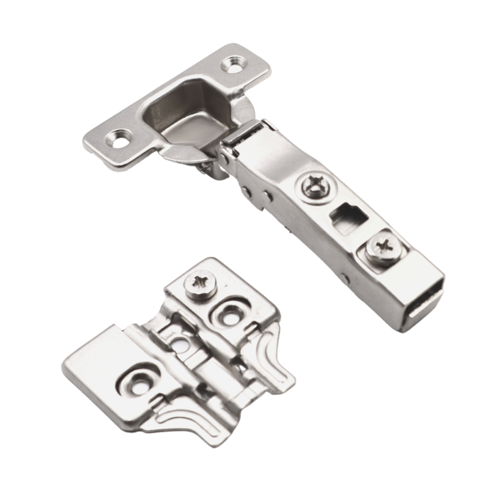 Cerniera 3D 110° Soft-Close, piastra di montaggio H0, porte Overlay