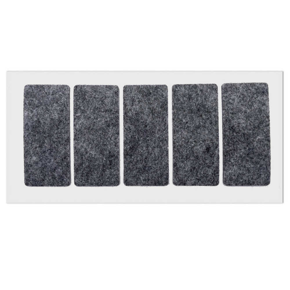 Feltrini adesivi per Mobili 40x90mm - Grigio
