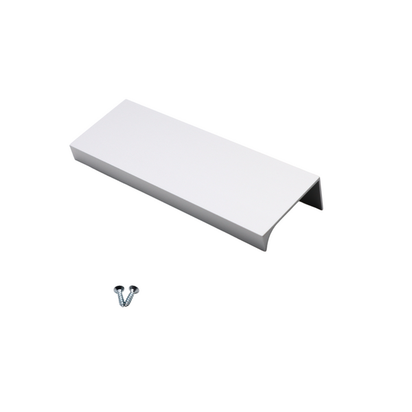 6 Maniglie Per Mobili In Alluminio - Argento - Per Cucina, Armadi E Cassetti - Distanza Fori 96 Mm - Foto 2