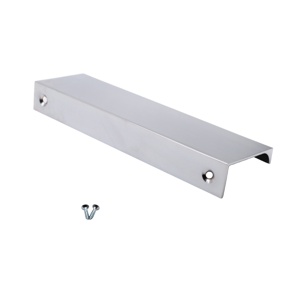 Maniglia per Mobili in Alluminio Cromo - 128mm (Lunghezze totali 148mm)