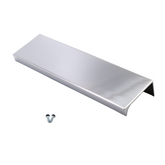 Maniglia per Mobili in Alluminio Cromo - 128mm (Lunghezze totali 148mm)