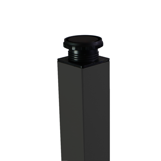 Piedini per Mobili regolabili nero 710mm - Altezza 100mm