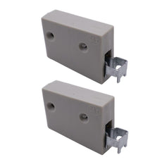 Staffa per mobile in nylon, universale - L+R, 2D Eco - Grigio