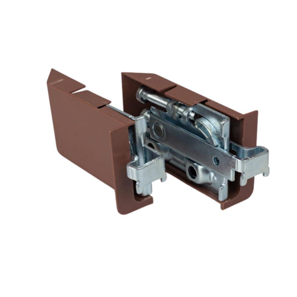 Staffa regolabile per mobile 3D Premium - Marrone