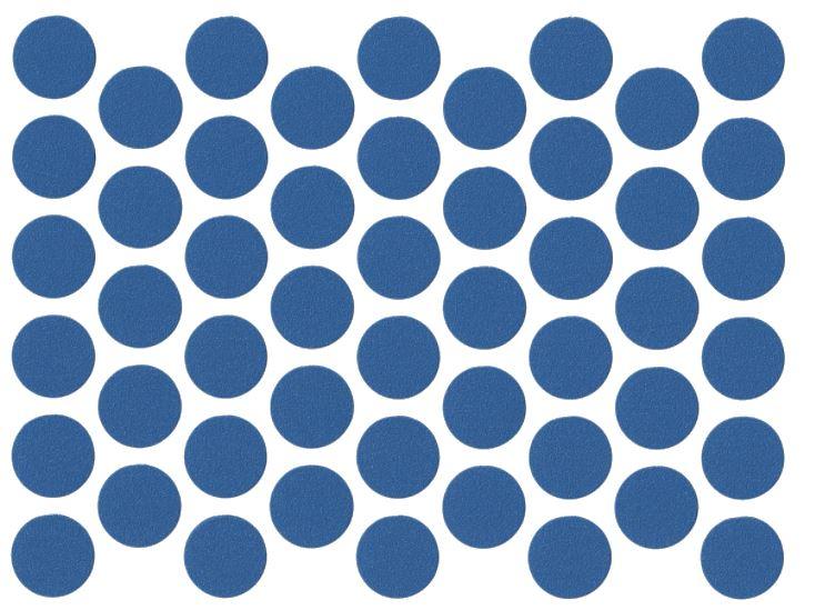 Tappi coprivite adesivi - Blu Ø14