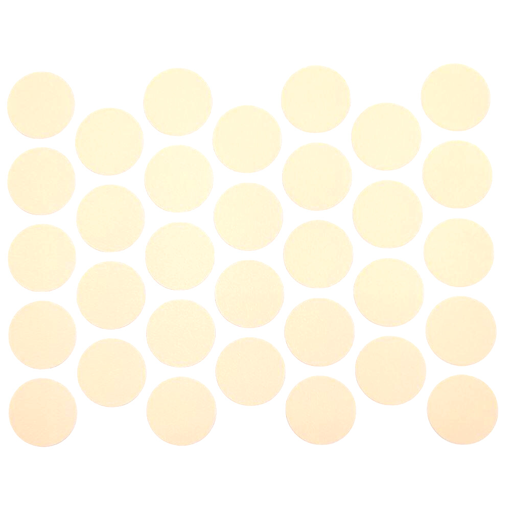 Tappi coprivite adesivi - Crema Ø18