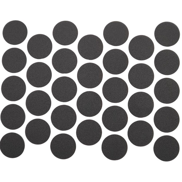 100 Pezzi Coprivite Neri 16 Mm - Tappi In Plastica Ripiegabili, Per Nascondere Viti Su Mobili E Porte