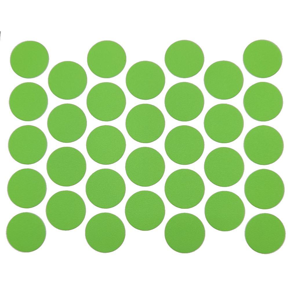 Tappi coprivite adesivi - Verde acqua Ø18