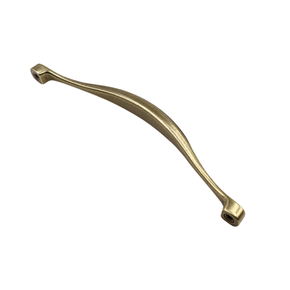 Maniglia per mobili antichi L160mm, Patina su ottone