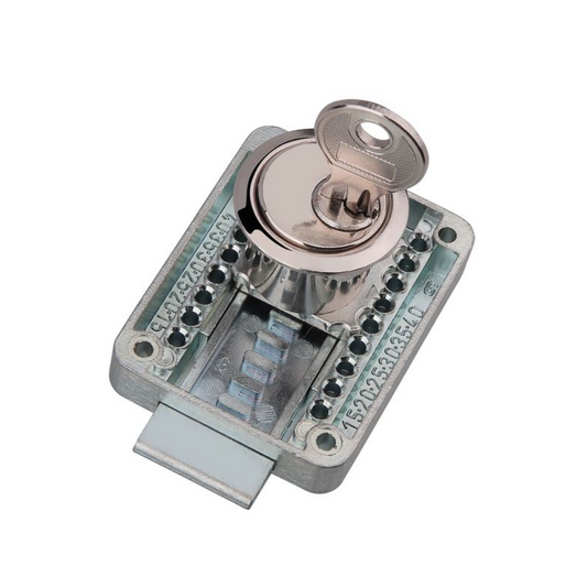 Serratura regolabile per mobili 22x21mm