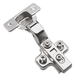 110° Cerniera per mobili ammortizzate, H0 con viti EURO, Porte a filo