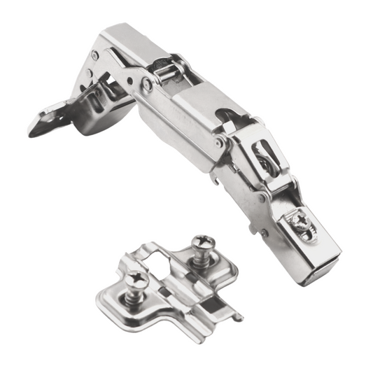 165° Cerniera per mobili ammortizzate , H2 con EURO Viti, Porte sovrapposte