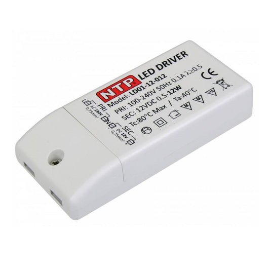 Alimentatore per illuminazione a LED (senza cablaggio) NTP 12W