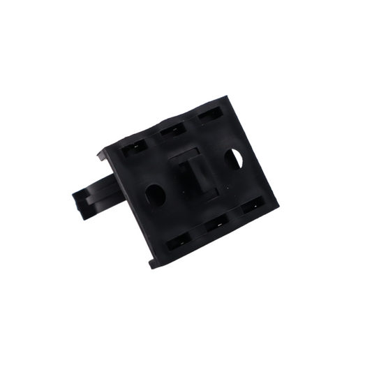 Clip per piedistallo in plastica - Nero