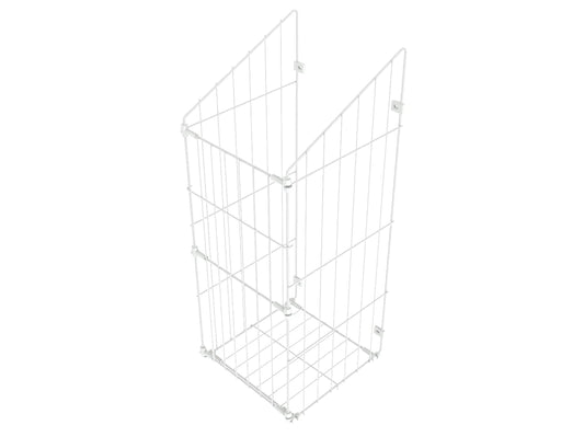 Cesto portabiancheria 40cm - Bianco