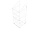 Cesto portabiancheria 40cm - Bianco