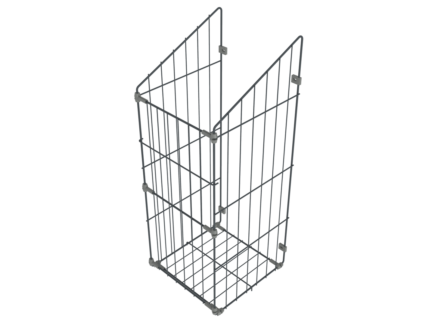 Cesto portabiancheria pieghevole 40cm - Antracite