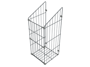 Cesto portabiancheria pieghevole 40cm - Antracite