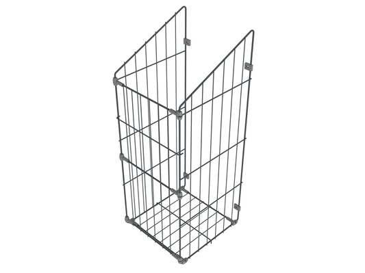Cesto portabiancheria pieghevole 40cm - Antracite