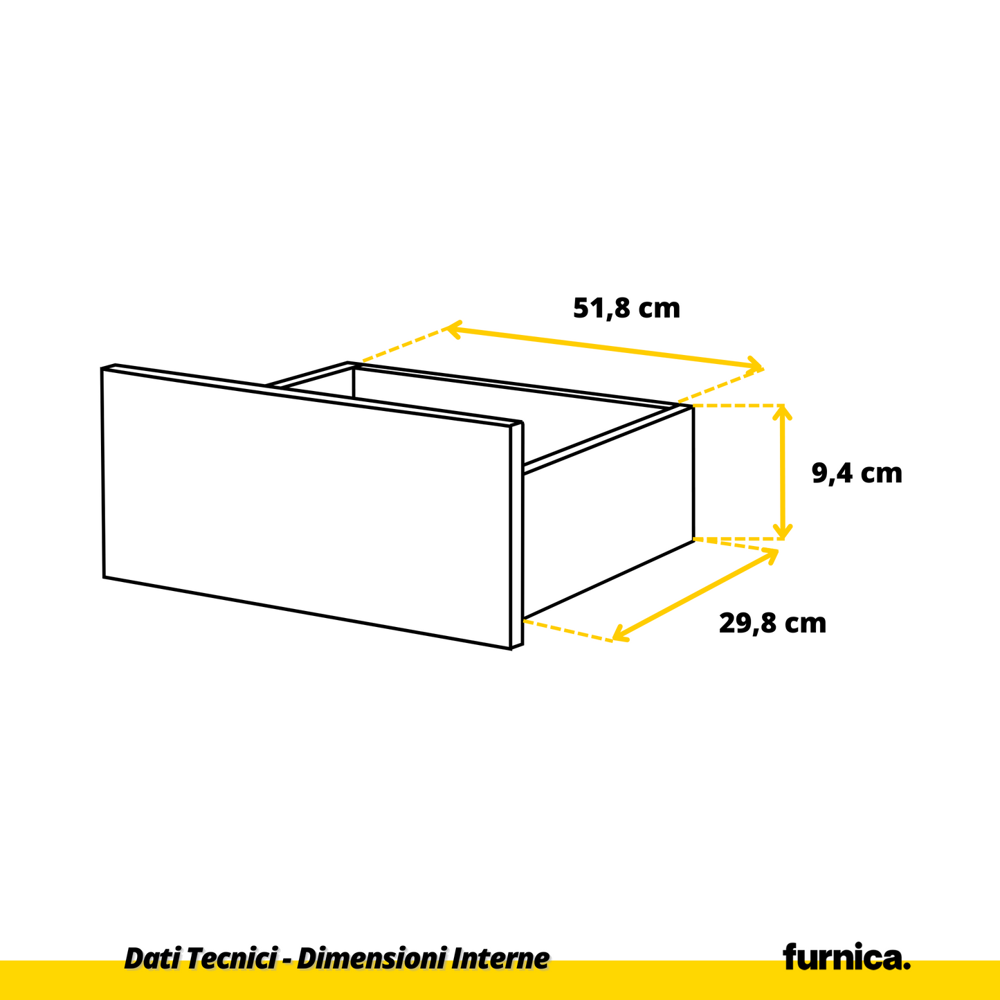 GABRIEL - Cassettiera a 12 cassetti (8+4) - Credenza per camera da letto - Rovere Wotan / Bianco Opaco
