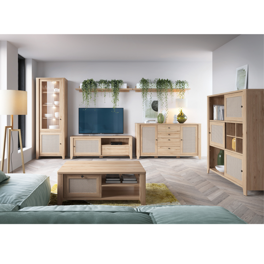 PARILLA - Set di mobili da salotto - Jackson Hickory / Amadeus