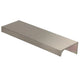 Maniglia per Mobili in Alluminio Acciaio Spazzolato Edge Grip - 540mm (Lunghezza totale 560mm)