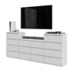 GABRIEL - Cassettiera a 14 cassetti (4+6+4) - Credenza per camera da letto - Bianco opaco