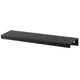 Maniglia per Mobili a Bordo Edge Grip Profilo Tondo 540mm (Lunghezza Totale 560mm) - Nero Opaco