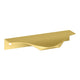 Maniglia per Mobili a Bordo Edge Grip in Alluminio 540mm (Lunghezza totale 560mm) - Oro