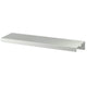 Maniglia per Mobili in Alluminio Edge Grip 416mm (Lunghezza totale 436mm) - Alluminio Lucido