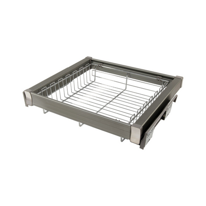 Cestello Estraibile per Armadio 60cm Soft Close - Cromo