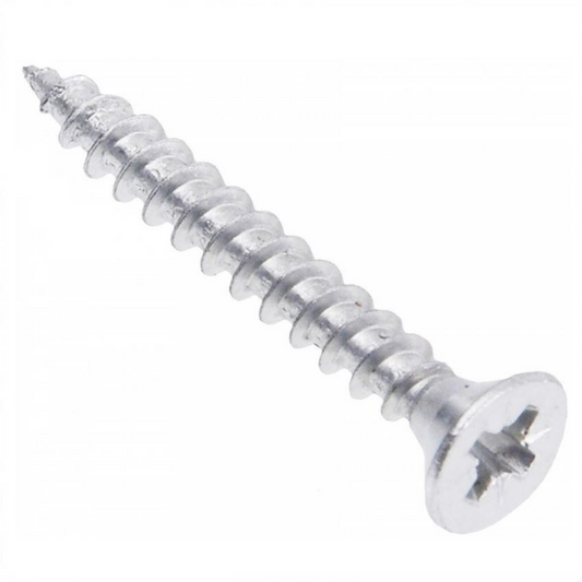 Viti per legno PZ2 4.0x45mm Zinco bianco (100 pz)