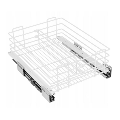 Cestello estraibile per cucina 40cm - Bianco