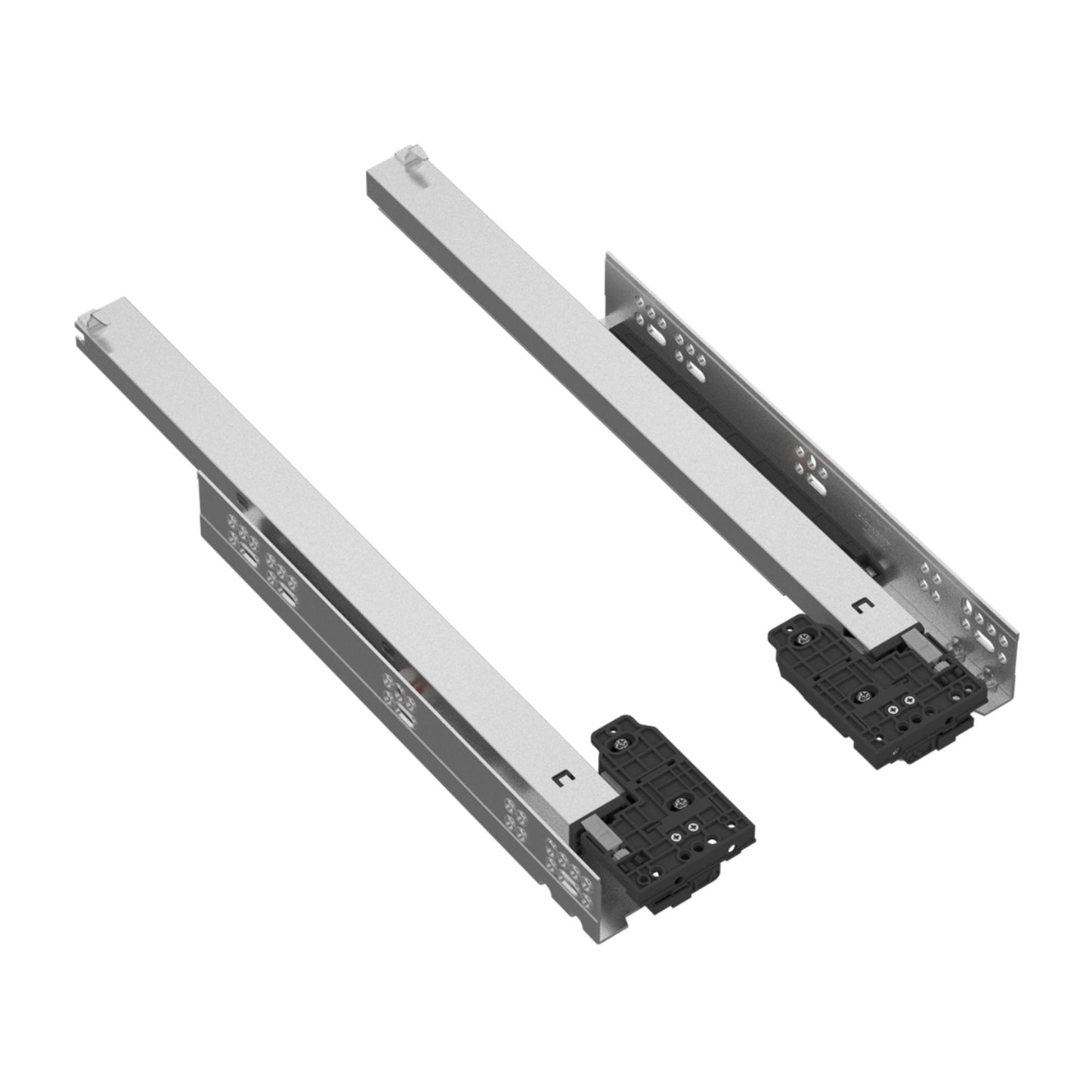 Sistemi per cassetti ammortizzate estrazione totale (sinistra e destra) 450mm