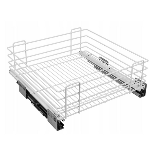 Cestello estraibile per cucina 50cm - Bianco
