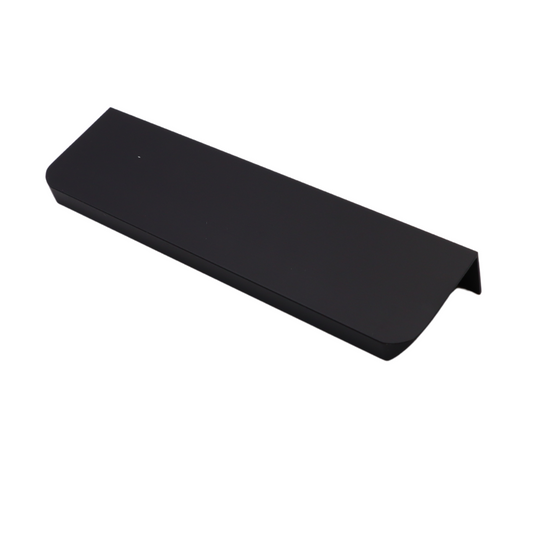 Maniglia per Mobili in Alluminio Nero - 128mm (Lunghezze totali 148mm)