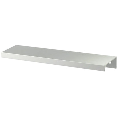 Maniglia per Mobili a Bordo Edge Grip Profilo Arrotondato 64mm (Lunghezza Totale 84mm) - Alluminio Elettrolucidato