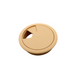 Passacavo in plastica per scrivania Ø60mm - Beige