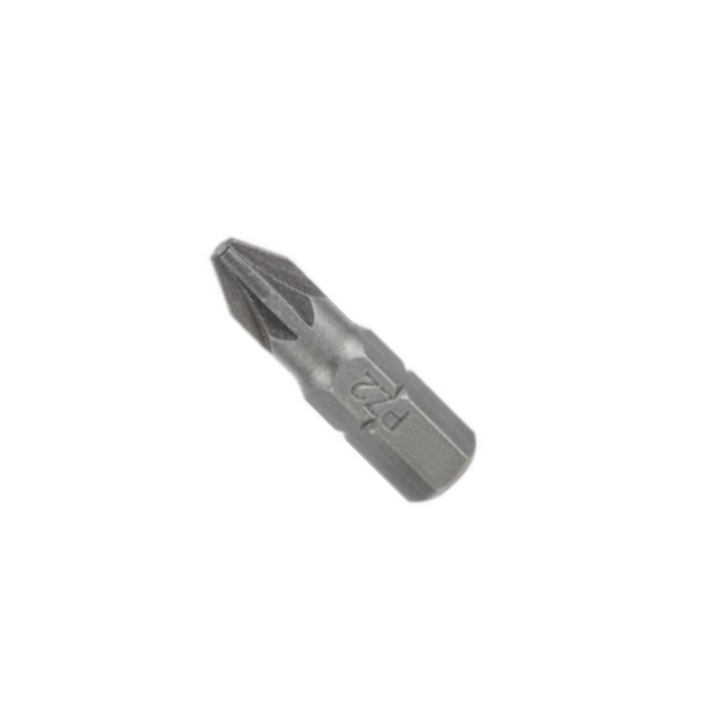 Inserto per cacciavite PZ2 25 mm 1/4" in acciaio