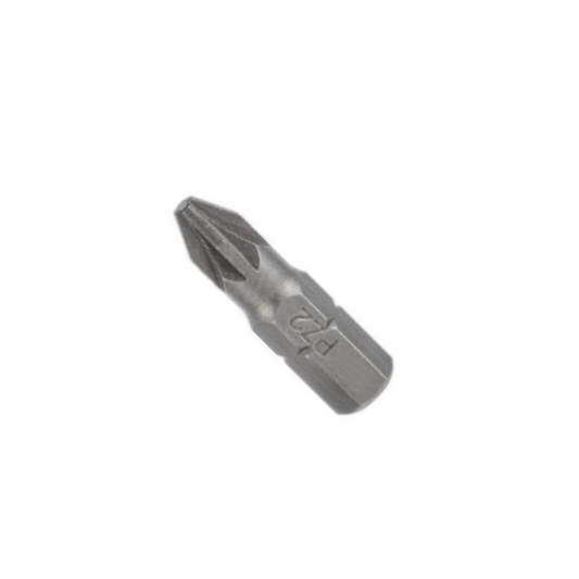 Inserto per cacciavite PZ2 25 mm 1/4" in acciaio