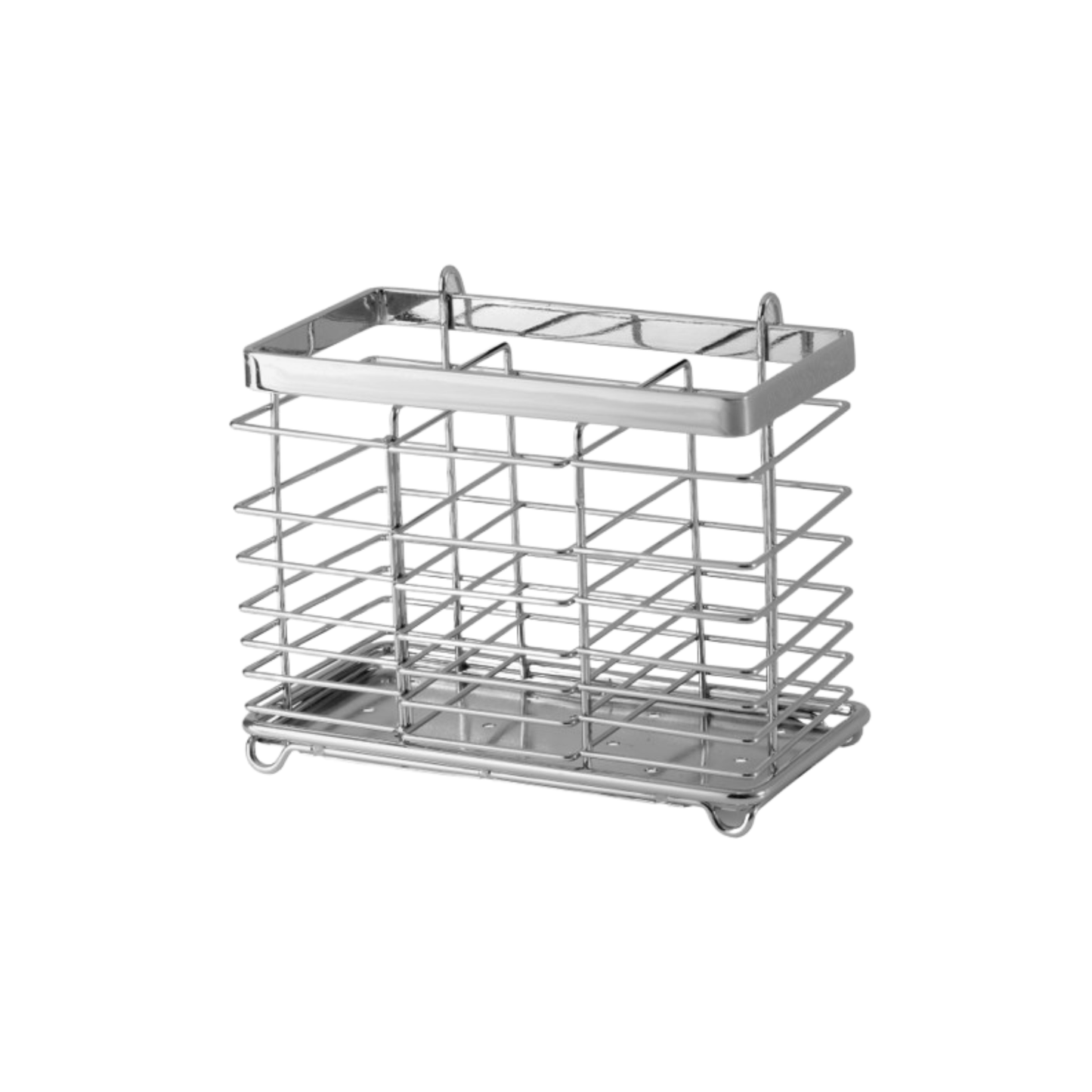 Portaposate per Cucina in Acciaio - 175mm - Cromo