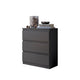 GABRIEL - Cassettiera con 3 cassetti - Credenza da ingresso e camera da letto - Grigio Antracite