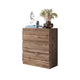 GABRIEL - Cassettiera con 3 cassetti - Credenza da camera e ingresso - Rovere Wotan
