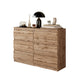GABRIEL - Cassettiera a 6 cassetti - Credenza per camera da letto - Rovere di Wotan