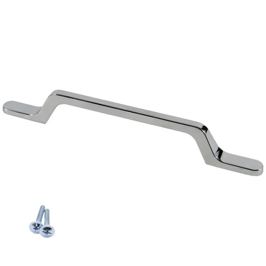 Maniglia per Mobili U098 Cromo - 128mm (Lunghezza totale 195mm)