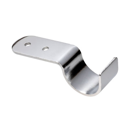 Supporto per lavagna orizzontale da 25 mm - Cromo