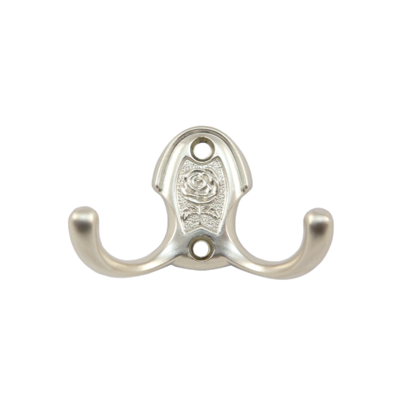 Gancio Appendiabiti Doppio 46mm - Raso